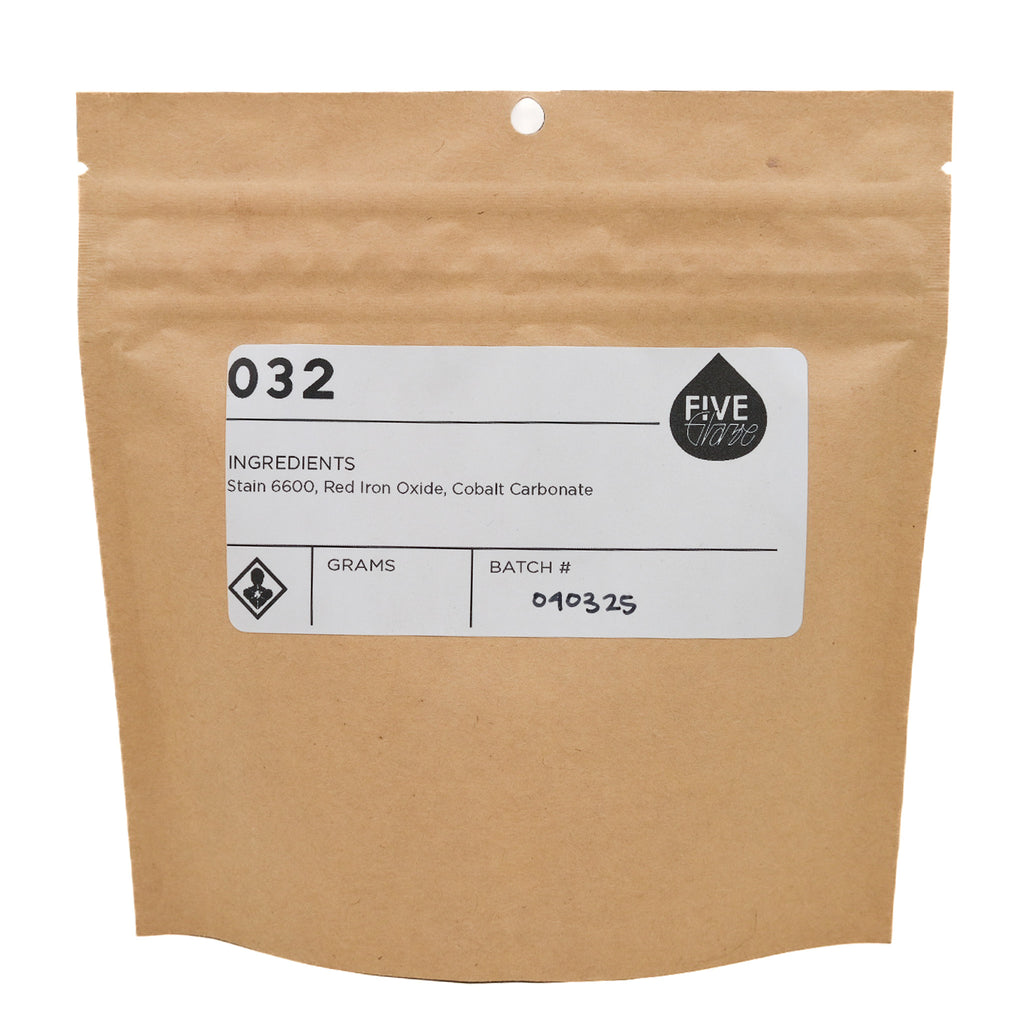 Colorant packaging 032 Five Glaze 