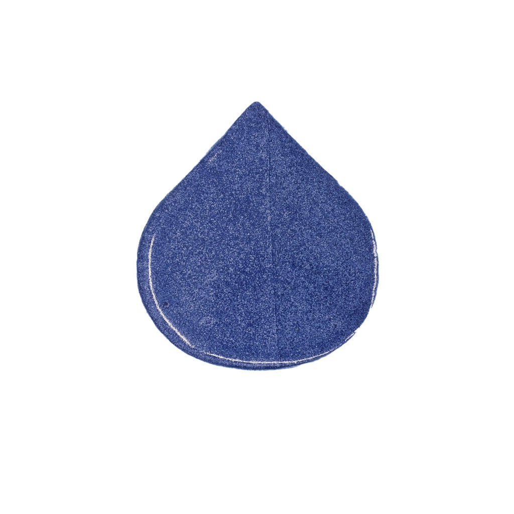 Waning Moon test tile on white background 
