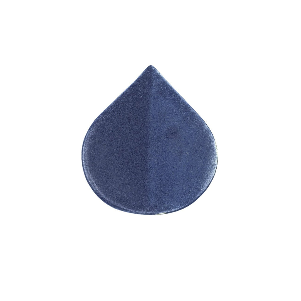 Blue tile photo on white background 